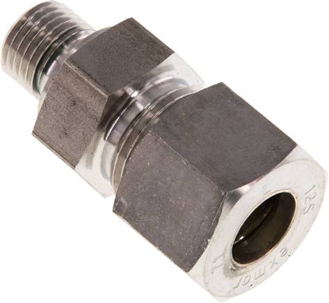 Partbase GE 12 SR 1/4 NC ED Gerade Schneidringverschr. G 1/4"-12 S (M20x1,5), Klemmring 1.4571 (NC)