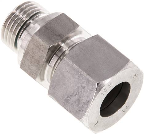 Partbase GE 16 SR ES ED Gerade Schneidringverschr. G 1/2"-16 S (M24x1,5), 1.4571
