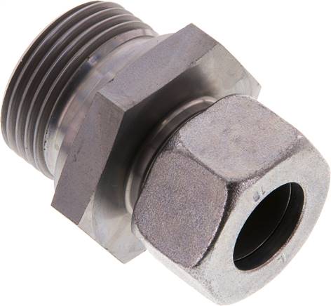 Partbase GE 18 LR 1 Gerade Schneidringverschr. G 1"-18 L (M26x1,5), Stahl verzinkt
