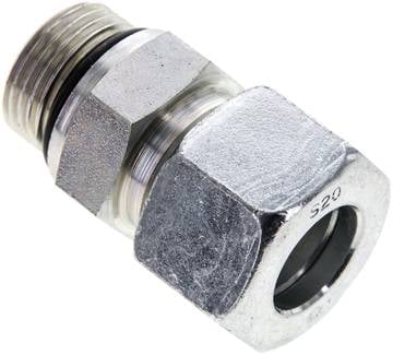 Partbase GE 20 S 11/16 UN Gerade Schneidringverschr. UN 1-1/16"-12-20 S (M30x2), Stahl verzinkt