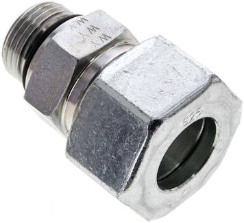 Partbase GE 25 S 11/16 UN Gerade Schneidringverschr. UN 1-1/16"-12-25 S (M36x2), Stahl verzinkt