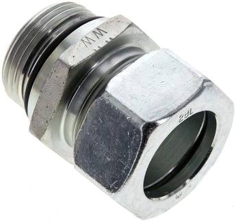 Partbase GE 28 L 15/16 UN Gerade Schneidringverschr. UN 1-5/16"-12-28 L (M36x2), Stahl verzinkt