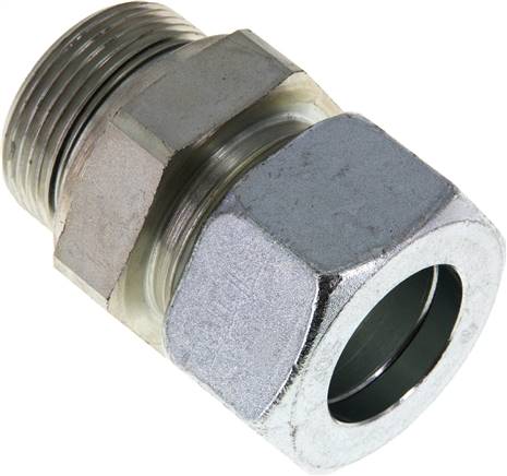 Partbase GE 30 SR ED Gerade Schneidringverschr. G 1-1/4"-30 S (M42x2), Stahl verzinkt
