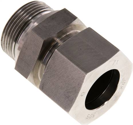 Partbase GE 30 SR ES ED Gerade Schneidringverschr. G 1-1/4"-30 S (M42x2), 1.4571