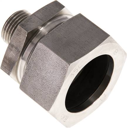 Partbase GE 35 LR 1/2 ES ED Gerade Schneidringverschr. G 1/2"-35 L (M45x2), 1.4571