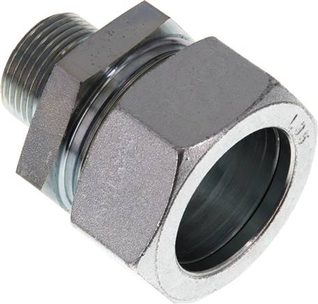 Partbase GE 35 LR 3/4 Gerade Schneidringverschr. G 3/4"-35 L (M45x2), Stahl verzinkt