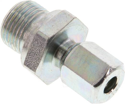 Partbase GE 6 LR 3/8 Gerade Schneidringverschr. G 3/8"-6 L (M12x1,5), Stahl verzinkt