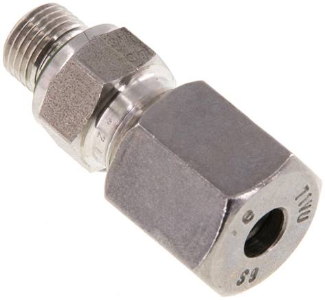 Partbase GE 6 SR 1/8 ES ED Gerade Schneidringverschr. G 1/8"-6 S (M14x1,5), 1.4571