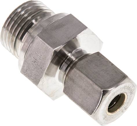 Partbase GE 8 SR 1/2 NC ED Gerade Schneidringverschr. G 1/2"-8 S (M16x1,5), Klemmring 1.4571 (NC)