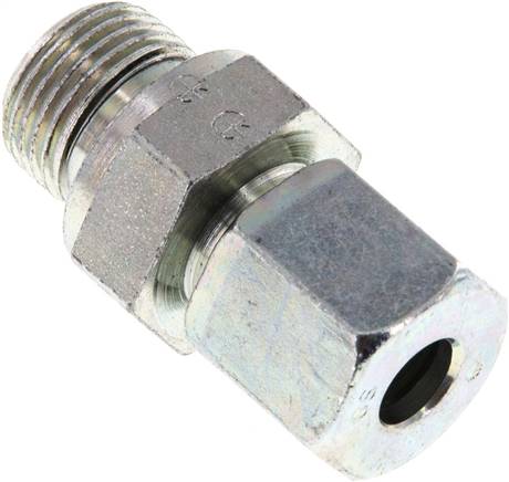 Partbase GE 8 SR 3/8 ED Gerade Schneidringverschr. G 3/8"-8 S (M16x1,5), Stahl verzinkt