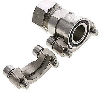 Partbase GFS 310/28 L-ES Gerade Flanschverschraubung 1"-SAE (3000 PSI), 28 L (M36x2)