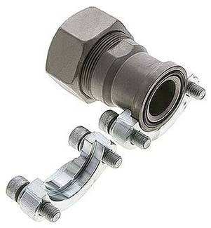 Partbase GFS 3114/38 S Gerade Flanschverschraubung 1-1/4"-SAE (3000 PSI), 38 S (M52x2)