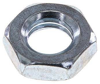 Partbase GM 12175 ST Sechskant-Gegenmutter M 12, Stahl verzinkt