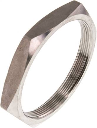 Partbase GM 40 ES Gegenmutter Rp 4", 1.4408