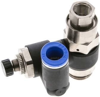 Sang-A GRAIQS 1212 G STOP Drosselrückschlagventil G 1/2"-12mm, entsperrbares Rückschlagventil
