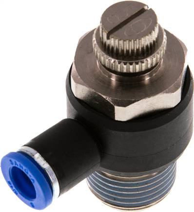 Sang-A GRLAIQS 128 Winkel-Drosselrückschlagventil R 1/2"-8mm,abluftregelnd (Standard)