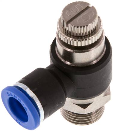 Sang-A GRLAIQS 3810 G Winkel-Drosselrückschlagventil G 3/8"-10mm,abluftregelnd (Standard)