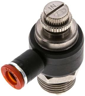 Sang-A GRLBIQS 128 G Winkel-Drosselrückschlagventil G 1/2"-8mm,zuluftregelnd