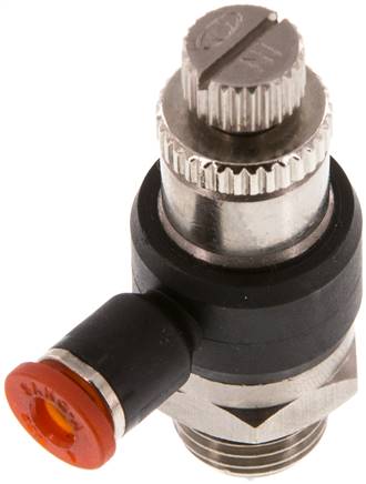 Sang-A GRLBIQS 144 G Winkel-Drosselrückschlagventil G 1/4"-4mm,zuluftregelnd