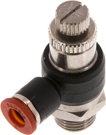Sang-A GRLBIQS 146 G Winkel-Drosselrückschlagventil G 1/4"-6mm,zuluftregelnd