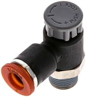 Sang-A GRLBKIQS 186 Kompakt-Drosselventil R 1/8"-6mm,zuluftregelnd
