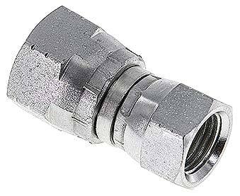 Partbase GV 3/4-9/16 JIC Gerader Verbinder JIC, UNF 3/4"-16-UNF 9/16"-18
