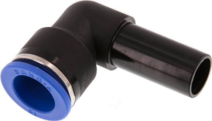 Sang-A IQSL 160H Winkel-Steckanschluss 16mm Stecknippel, 16mm Schlauch