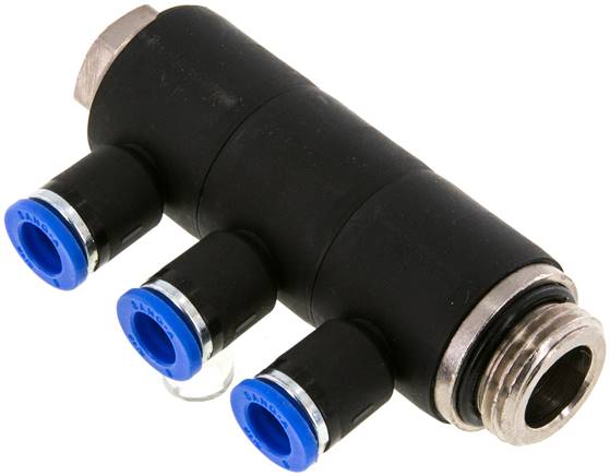 Sang-A IQSLV3 128 G Steck-Mehrfachverteiler, 3-fach G 1/2"-8mm, Standard