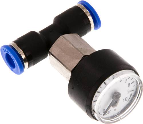 Sang-A IQSMANO 610 Manometer 0 - 10bar, 6mm Schlauch, Standard