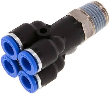 Sang-A IQSQ 146 Steckanschluss-Mehrfachvert. R 1/4"-6mm, Standard