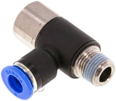 Sang-A IQSTF 186 Winkel-Steckanschluss, I/A R 1/8"-6mm, Standard