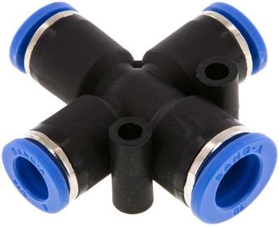 Sang-A IQSX3 10080 Kreuz-Steckanschluss 10mm-8mm, Standard