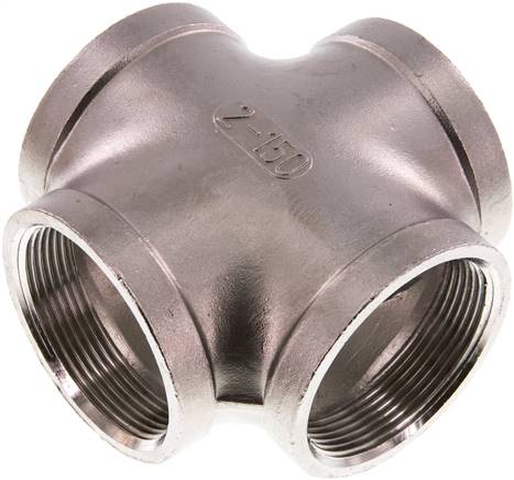 Partbase K 20 ES Kreuzstück Rp 2" (IG), 1.4408