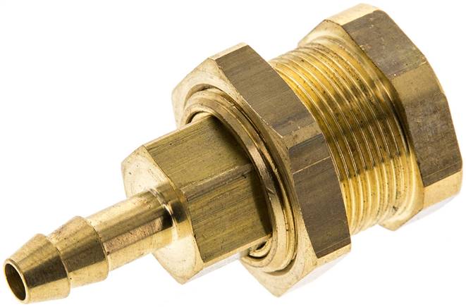 Parker KDAS 6 NW5 Abreißkupplungsdose (NW5) 6 (1/4")mm Schlauch, Messing