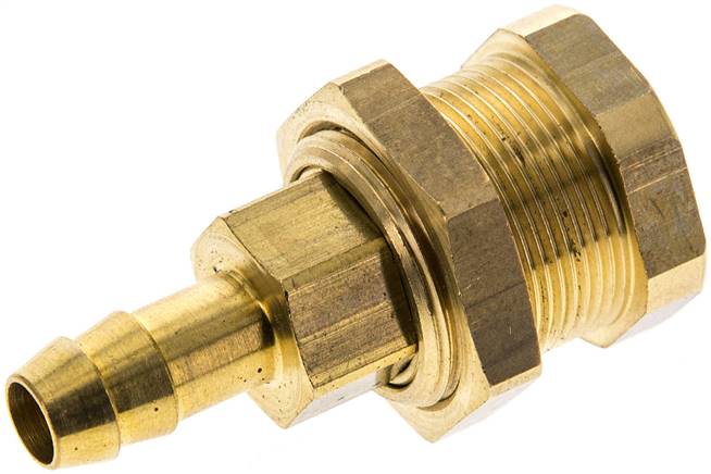 Parker KDAS 8 NW5 BA Abreißkupplungsdose (NW5) 8 (5/16")mm Schlauch, Messing