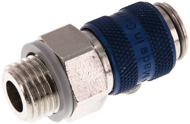 Partbase KDG 14 NW5 MSV-BL Kupplungsdose (NW5) G 1/4"(AG), Messing vernickelt