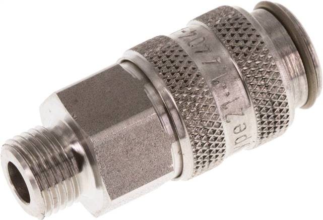 Parker KDG 18 NW5 ES4A Kupplungsdose (NW5) G 1/8"(AG), 1.4404