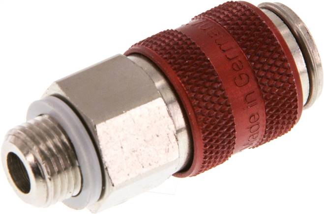 Partbase KDG 18 NW5 MSV-RO Kupplungsdose (NW5) G 1/8"(AG), Messing vernickelt