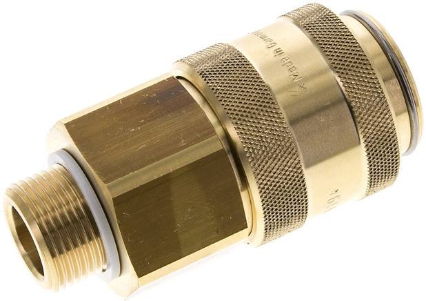 Partbase KDG 34 NW19 Kupplungsdose (NW19) G 3/4"(AG), Messing