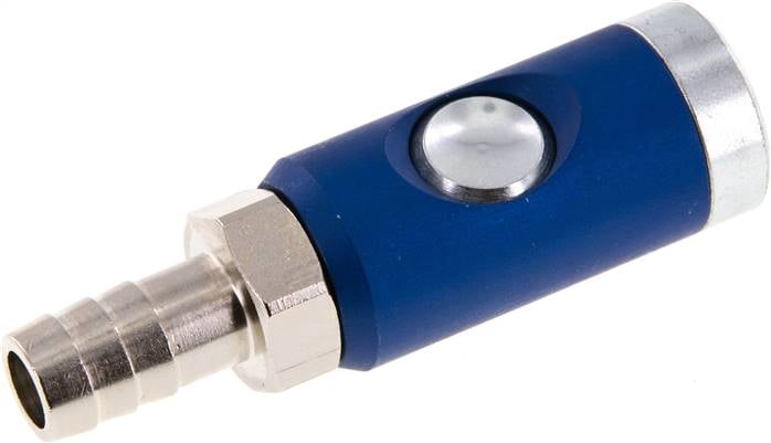 Partbase KDSSIP 13 NW7 ST Sicherheits-Druckknopfkupplung (NW7,2), 13 (1/2")mm Schl., Stahl verzinkt
