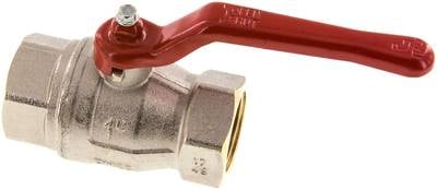 Partbase KH 10 Messing-Kugelhahn, Rp 1", -0,9 bis 40 bar, voller Durchgang