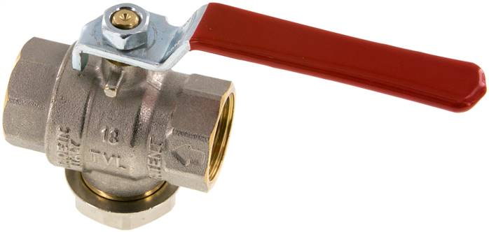 Partbase KH 34 FI Messing-Kugelhahn mit Schmutzfänger, G 3/4"