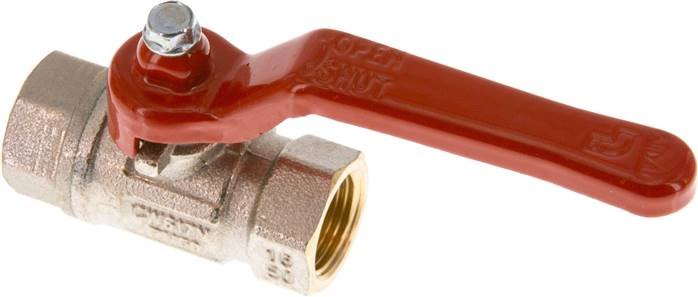 Partbase KH 38 Messing-Kugelhahn, Rp 3/8", -0,9 bis 50 bar, voller Durchgang