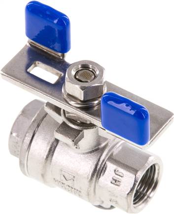 Partbase KH 38 K ES E KN Edelstahl-Kugelhahn, leicht, G 3/8", 0 - 63bar