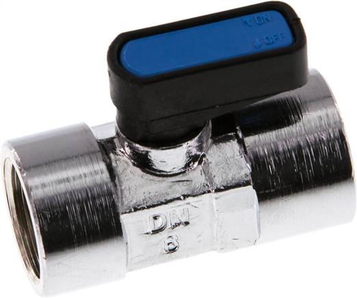 Partbase KH 38 MK ENTLEER Messing-Minikugelhahn mit Entlüftungsbohrung G 3/8", PN 20
