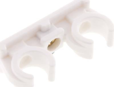 Partbase KK 15-2 Rohrbefestigungsclip (2-fach) für 14 - 15mm Rohr