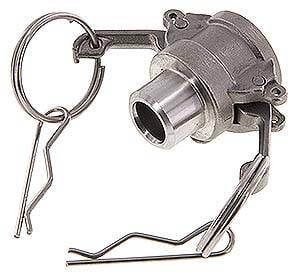 Partbase KLDAS 12 ES Kamlock-Kupplung mit Anschweißende 21,3mm