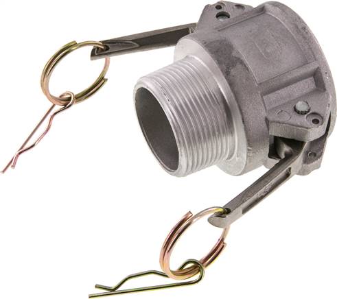 Partbase KLDG 112 A Kamlock-Kupplung (B) R 1-1/2"(AG), Aluminium