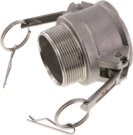 Partbase KLDG 20 ES Kamlock-Kupplung (B) R 2"(AG), Edelstahl (1.4408)
