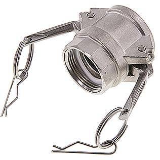 Partbase KLDGI 114 ES-DIN DIN/EN-Kamlock-Kupplung (D/DF) G 1-1/4"(IG), Edelstahl (1.4408)